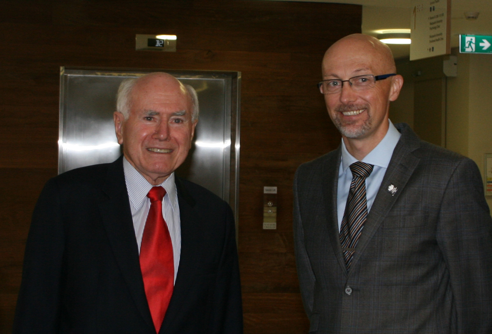 John Howard and David McAlpine