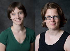 Dr Teresa Schubert and Dr Eva Marinus