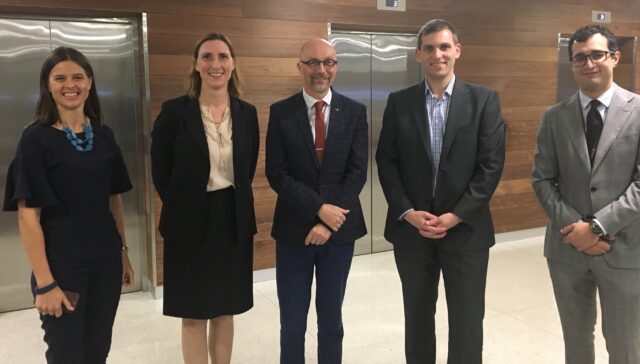 GP event - presenters, Left to Right: Associate Professor Catherine McMahon,Associate Professor Catherine Birman, Professor David McAlpine, Dr Nicholas Jufas & Mr Phillip Nakad