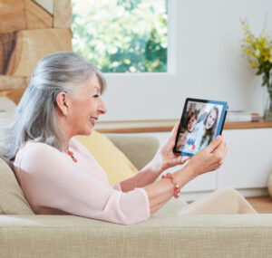 60 year old using facetime