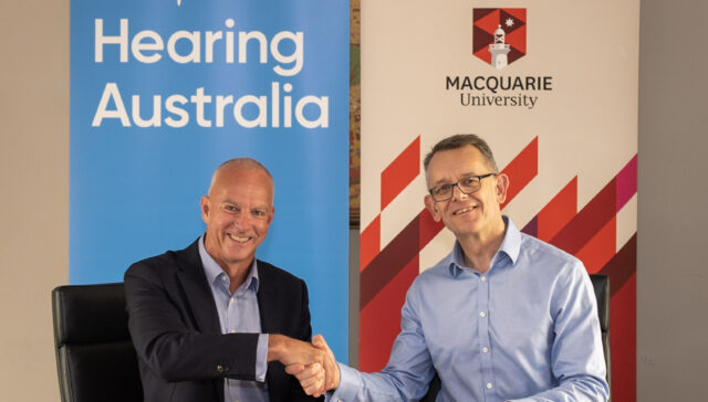 Hearing Aust Mac Uni Agreement Signing