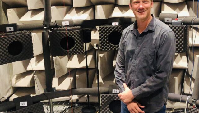 Jorg Buchholz in Anechoic Chamber