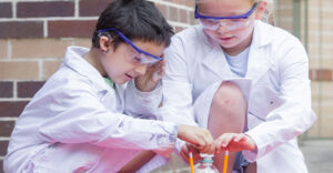 Junior Science Camp children