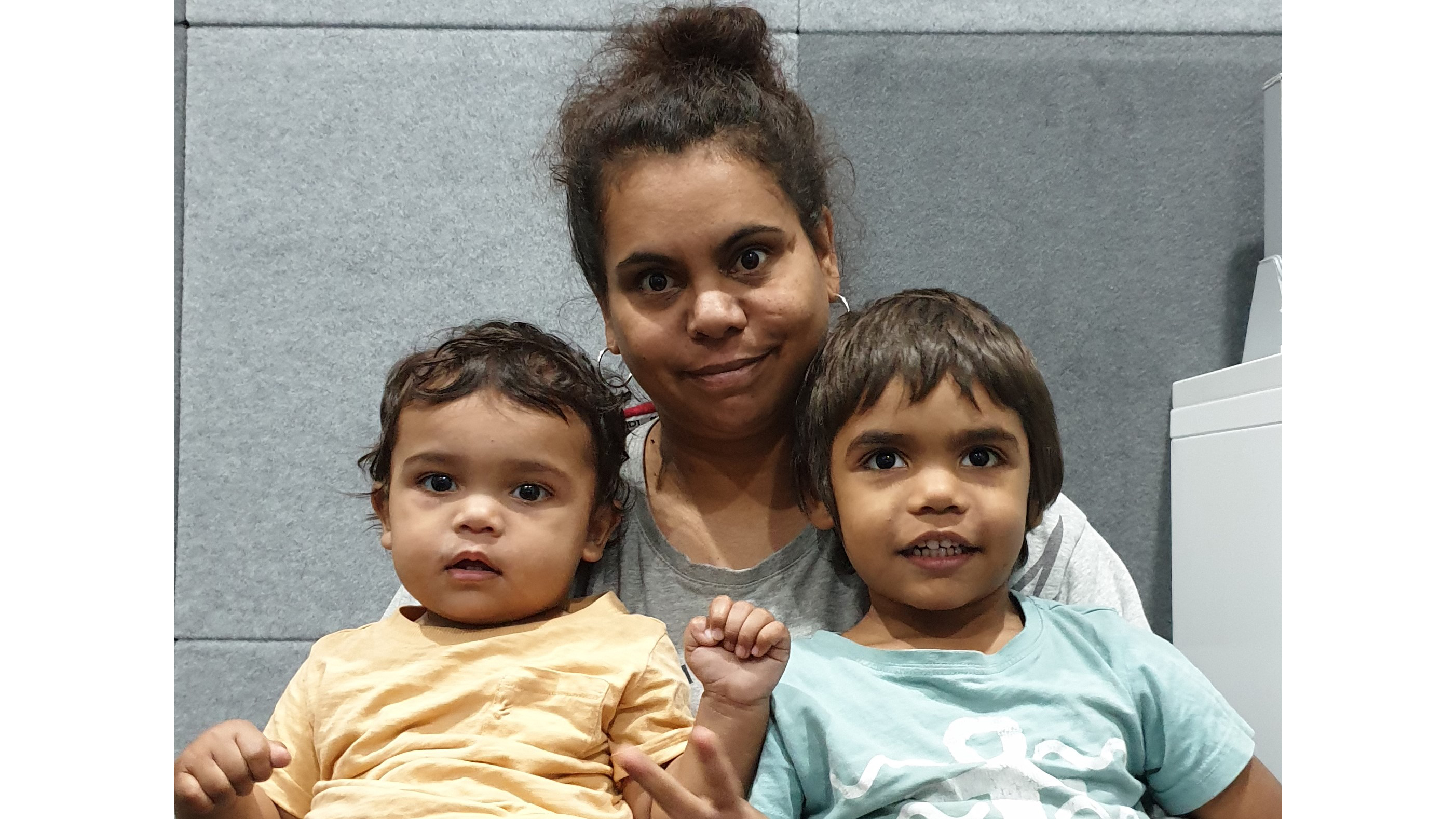 Natasha Joseph and Zion Walker