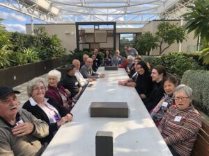 Clinical trial participants and research team