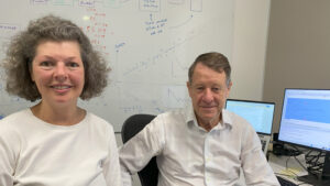 Dr Sharon Cameron and Professor Harvey Dillon
