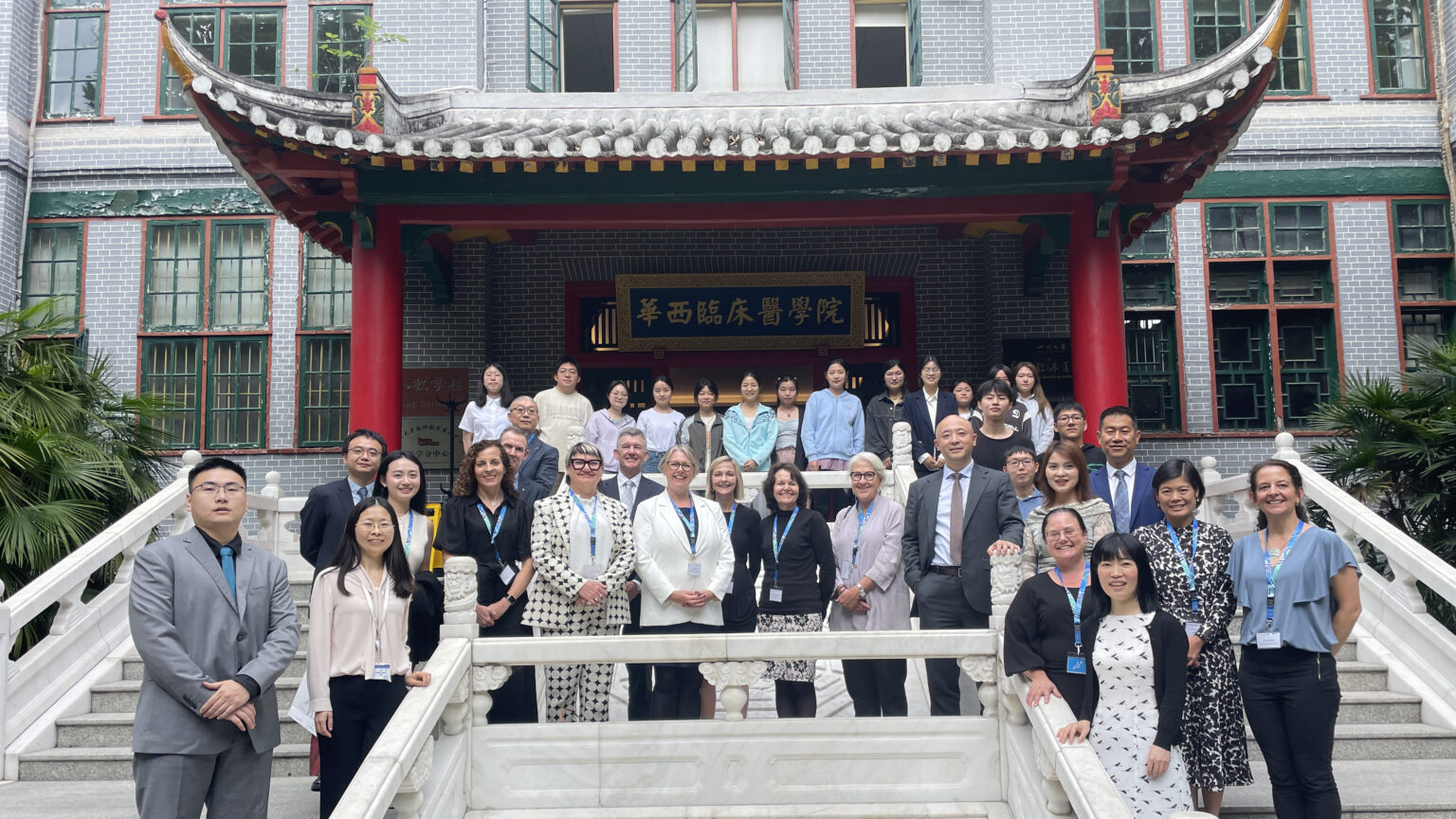 UNHS Expert Working Group and China delegation in Chengdu